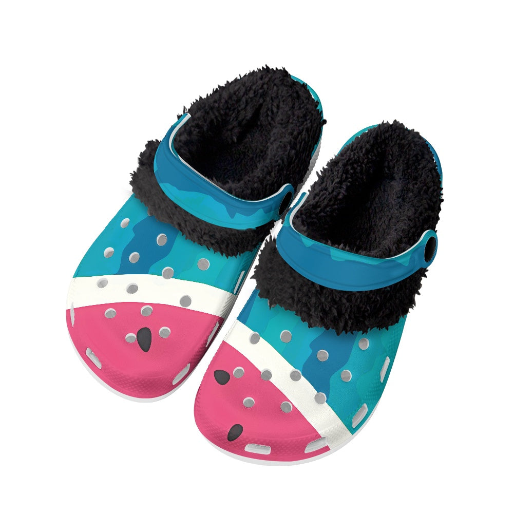 Fuzzy Crocs