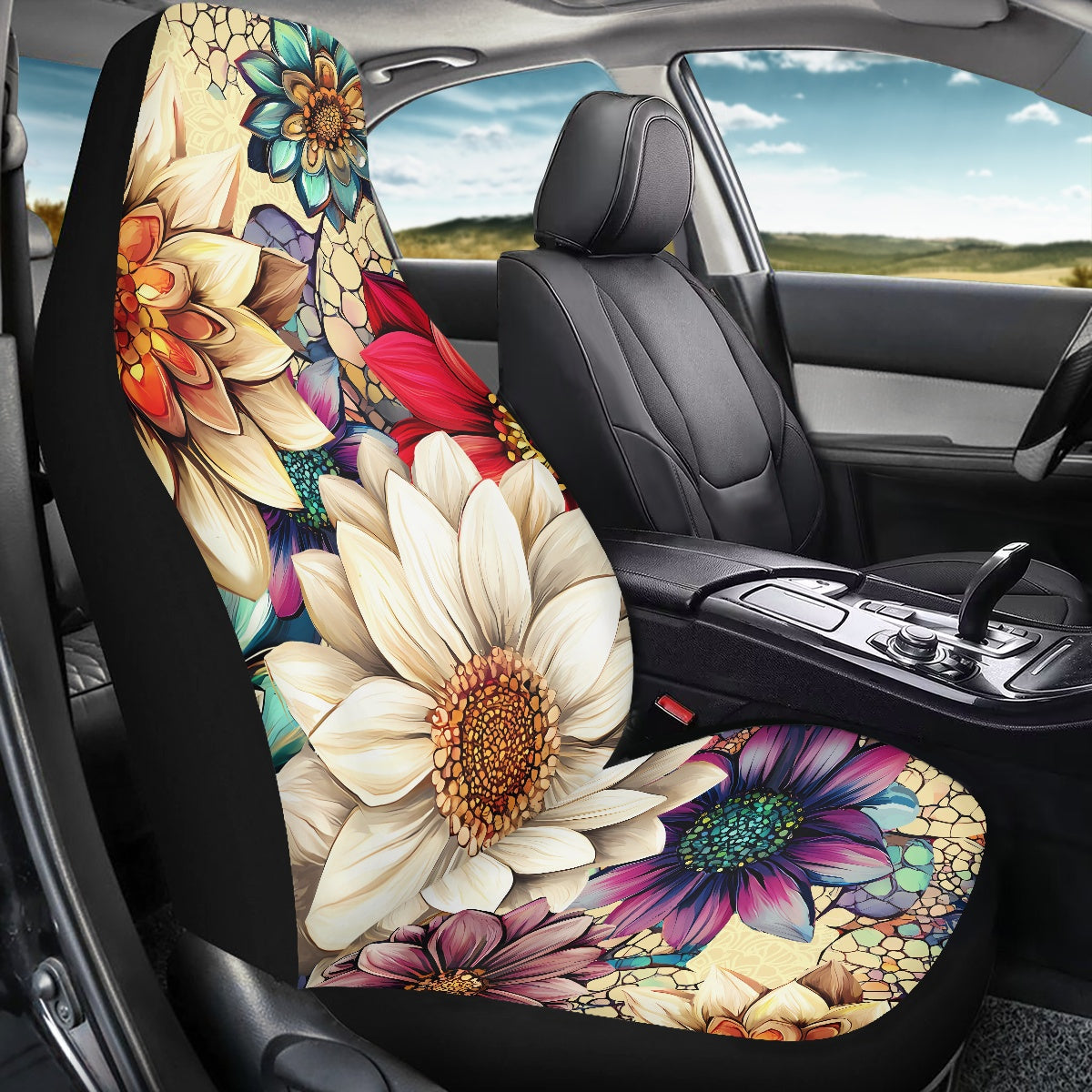 Single Car Seat Cover (Only 1 piece)