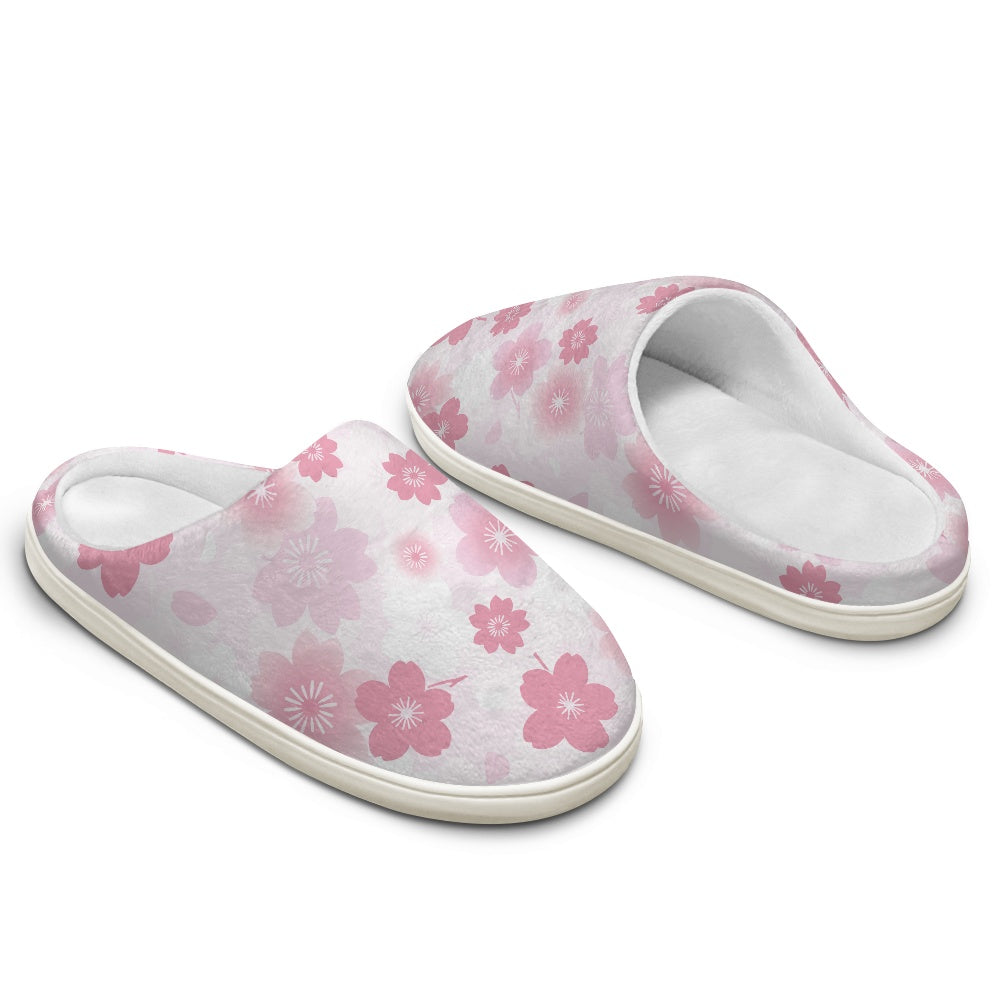 Fluffy cotton slippers