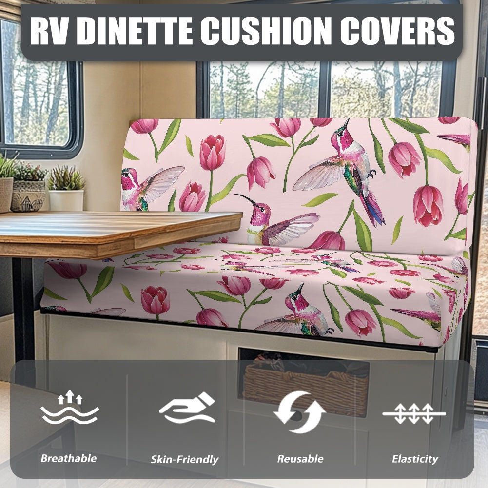 RV Sofa Split Seat Cover 2-Piece Set