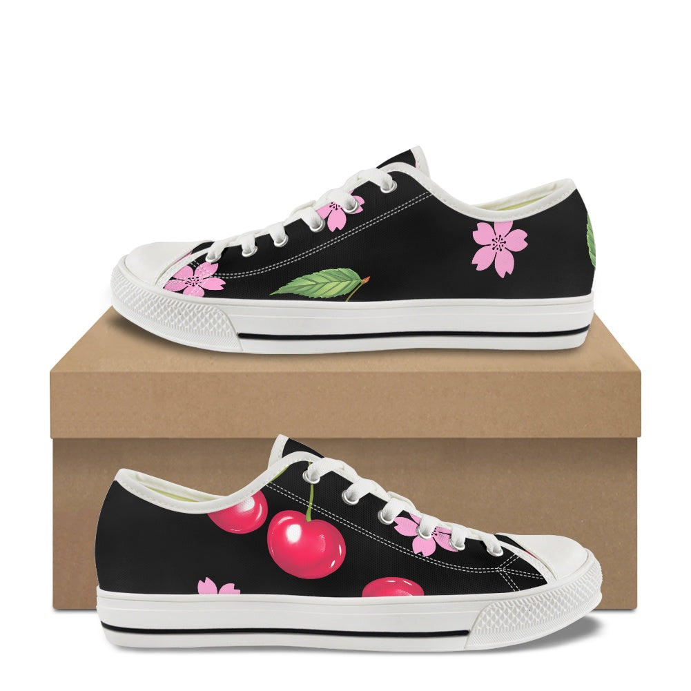 Classic Low Top Canvas Shoes（Tongue Printable）