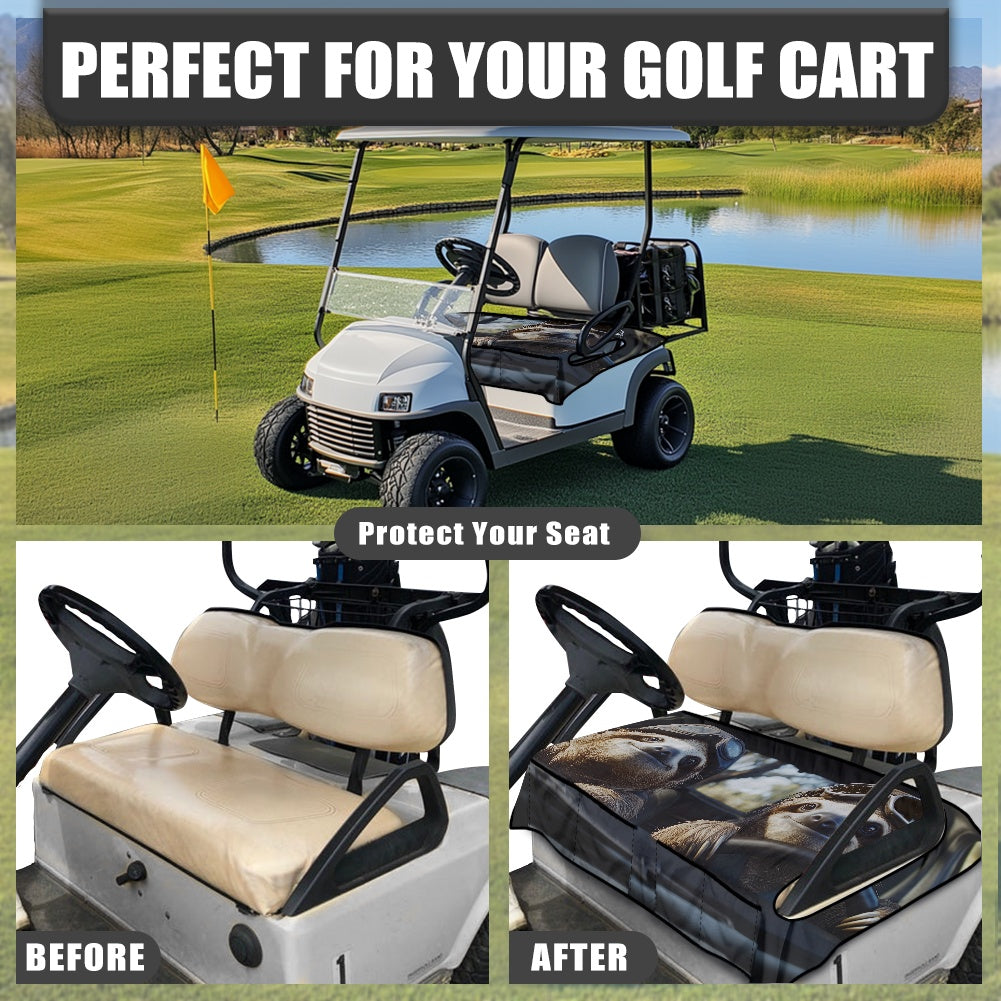 Golf cart cover (with pocket)