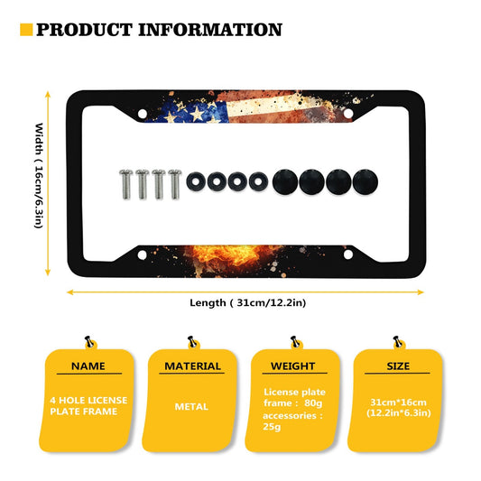 License plate frame