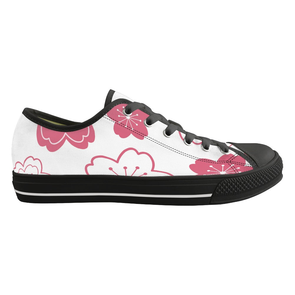 Classic Low Top Canvas Shoes（Tongue Printable）