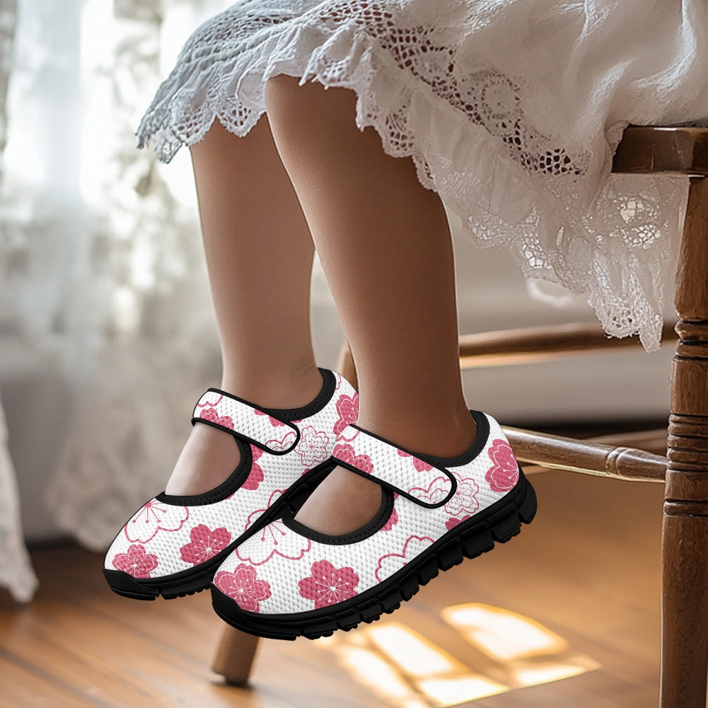 Children's single buckle casual shoes