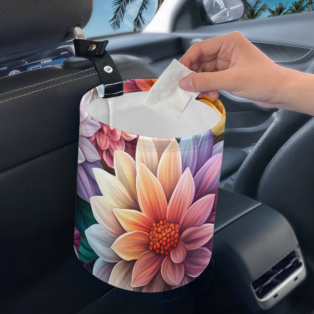 car trash can