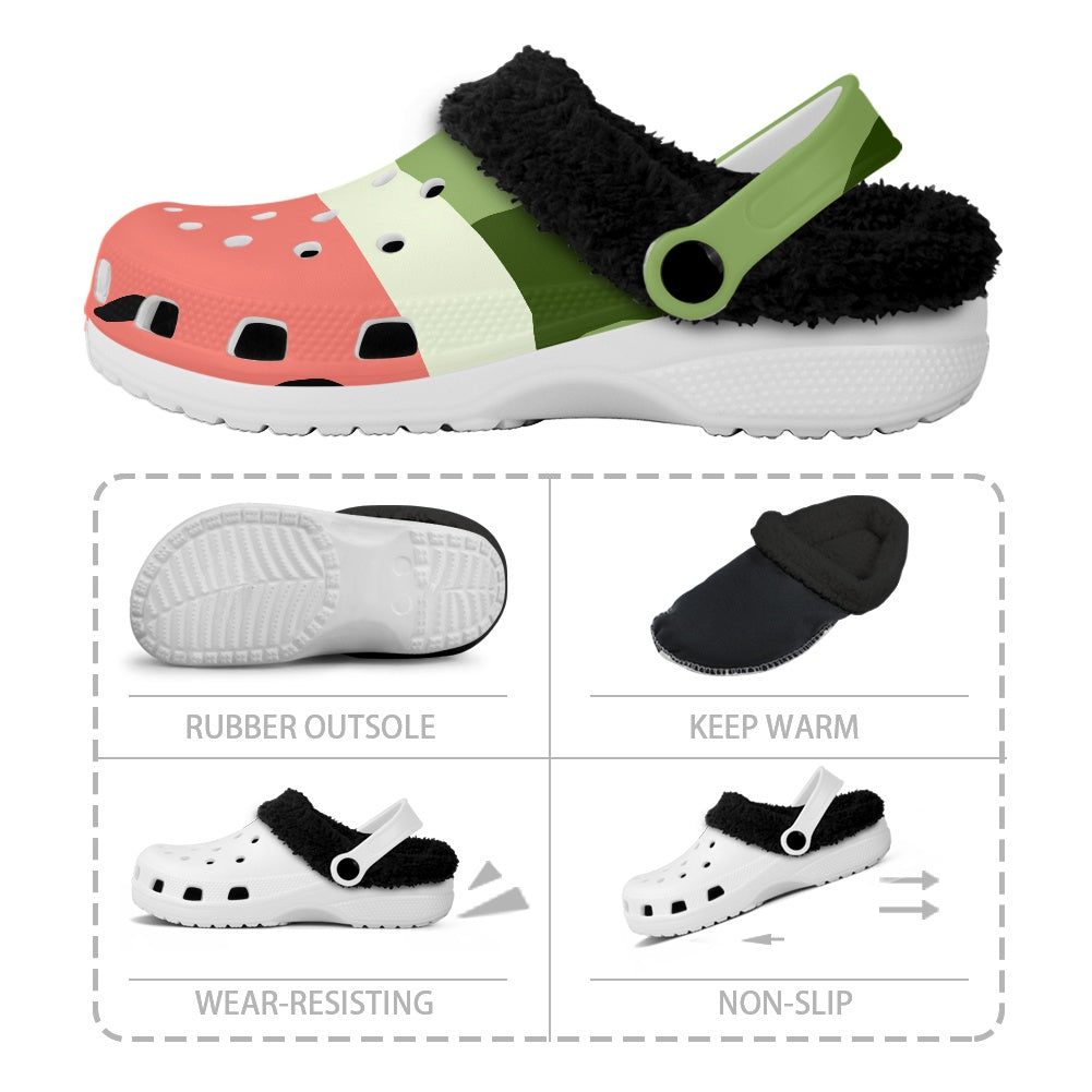 Fuzzy Crocs