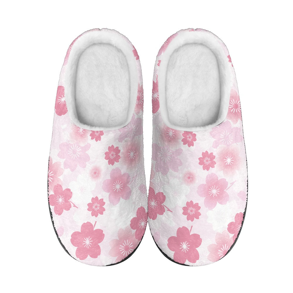 Fluffy cotton slippers