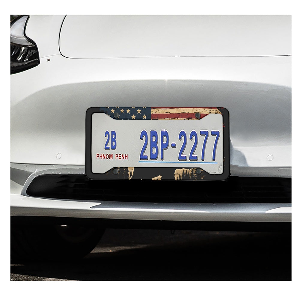 License plate frame