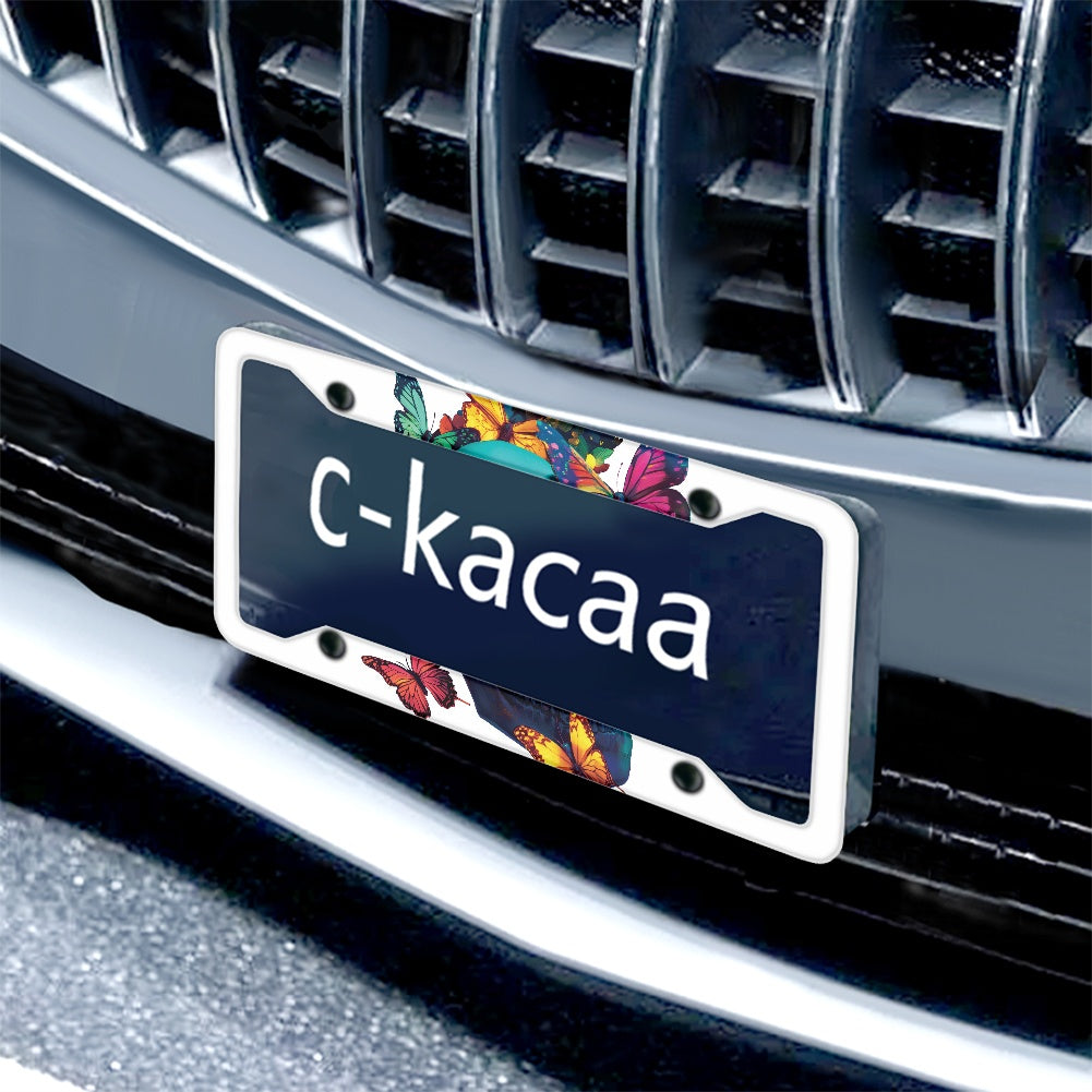 License plate frame