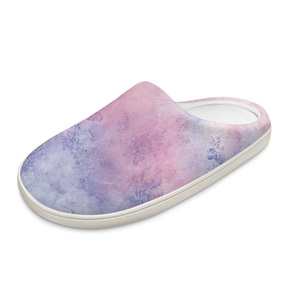 Fluffy cotton slippers