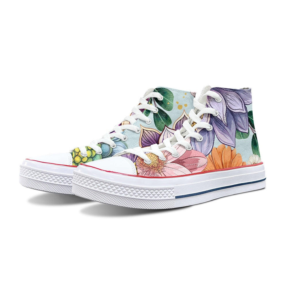 Retro High-top canvas shoes