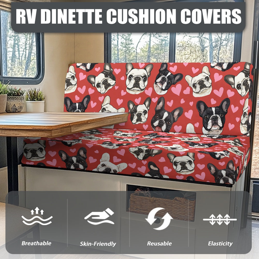 RV Sofa Split Seat Cover 2-Piece Set