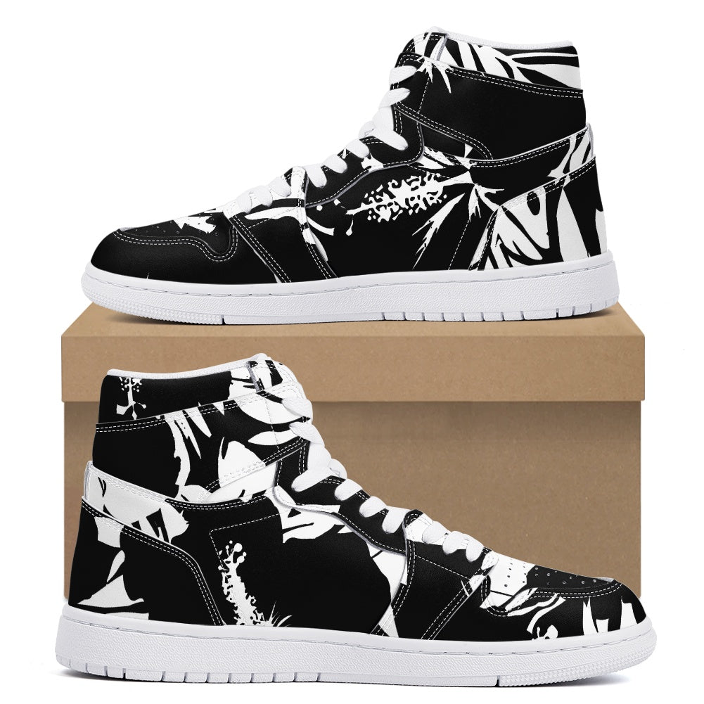 High-top Sneakers (customized tongue version)