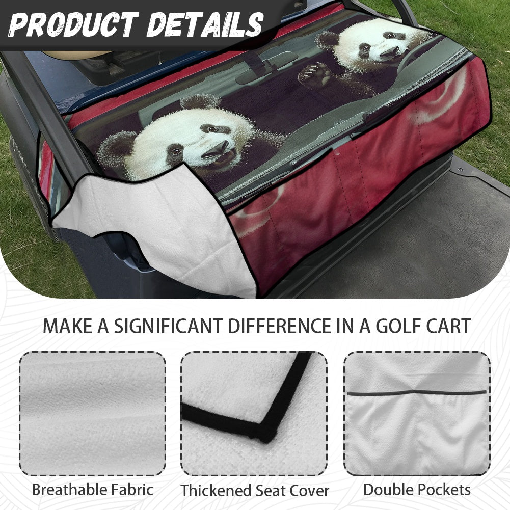 Golf cart cover (with pocket)