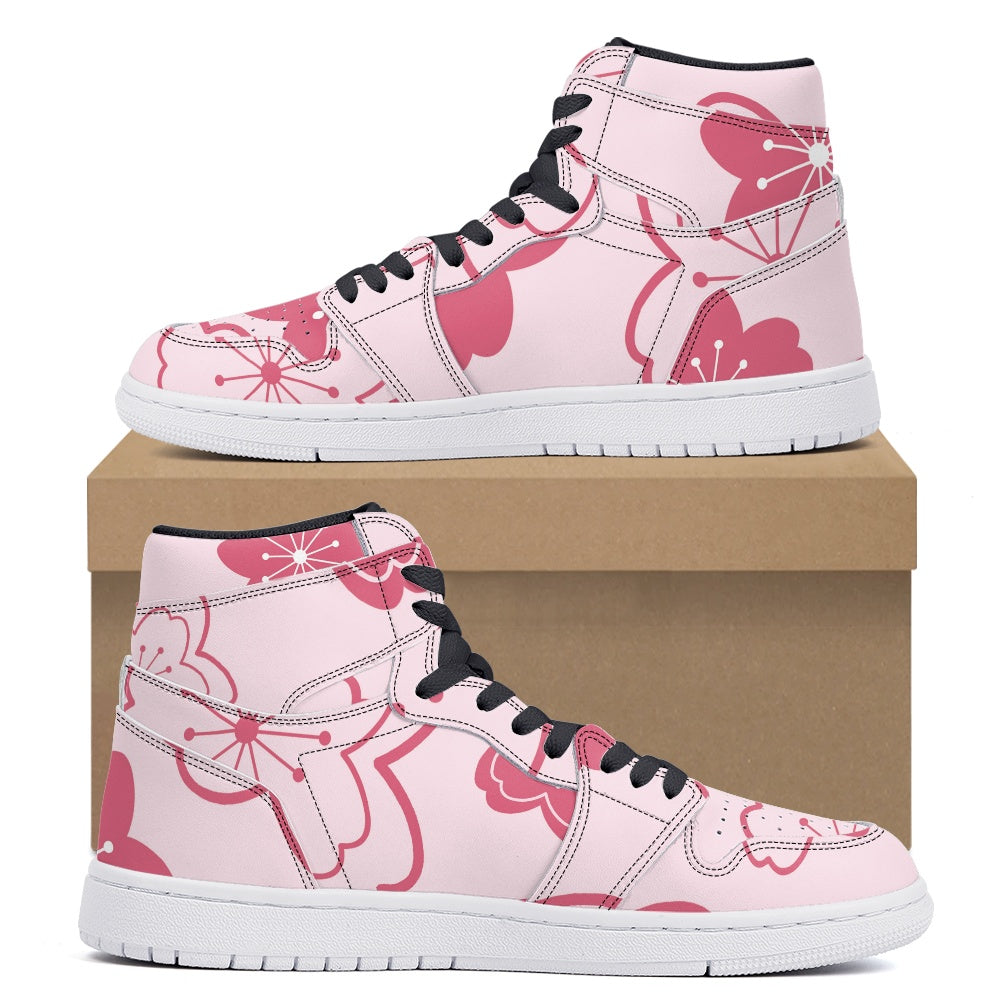 High-top Sneakers (customized tongue version)