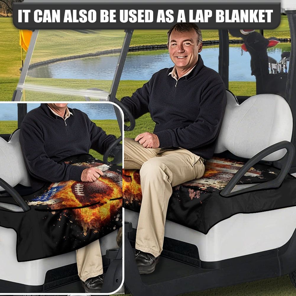 Golf cart cover (with pocket)