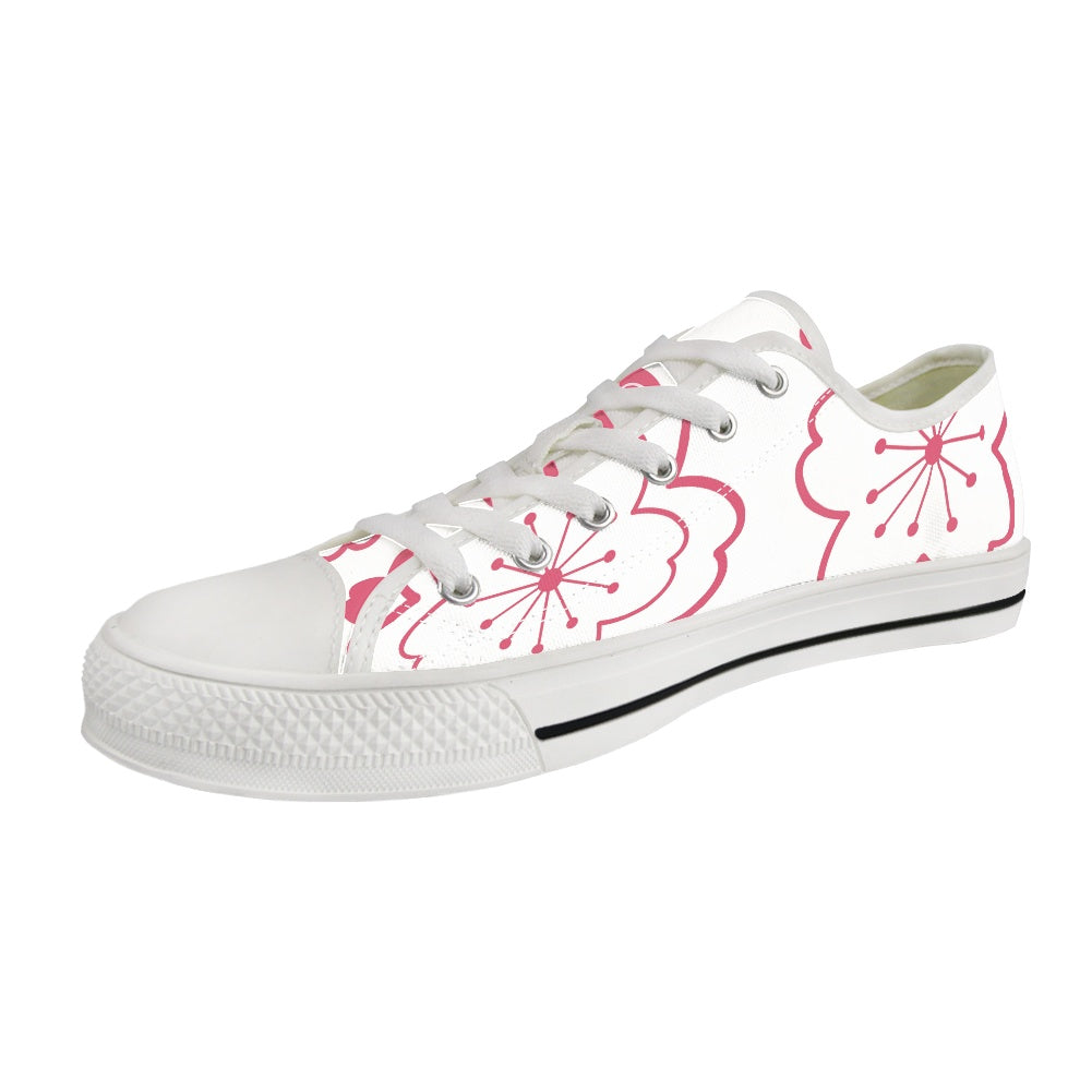 Classic Low Top Canvas Shoes（Tongue Printable）