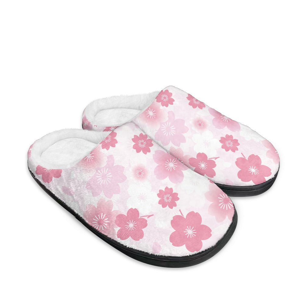 Fluffy cotton slippers