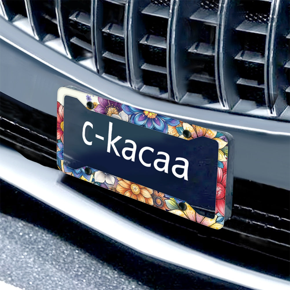 License plate frame