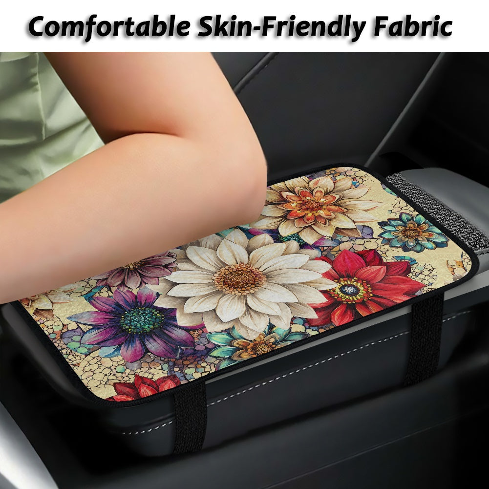 Flannel Car Armrest Cover