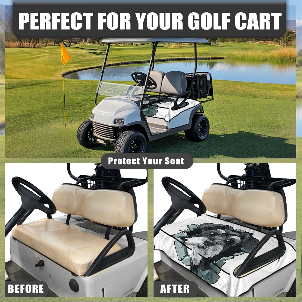 Golf cart cover (with pocket)