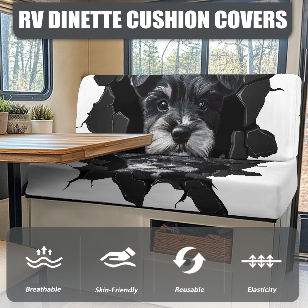 RV Sofa Split Seat Cover 2-Piece Set