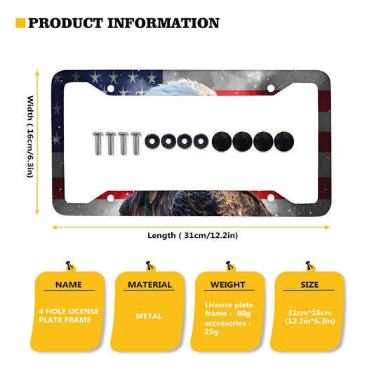 License plate frame