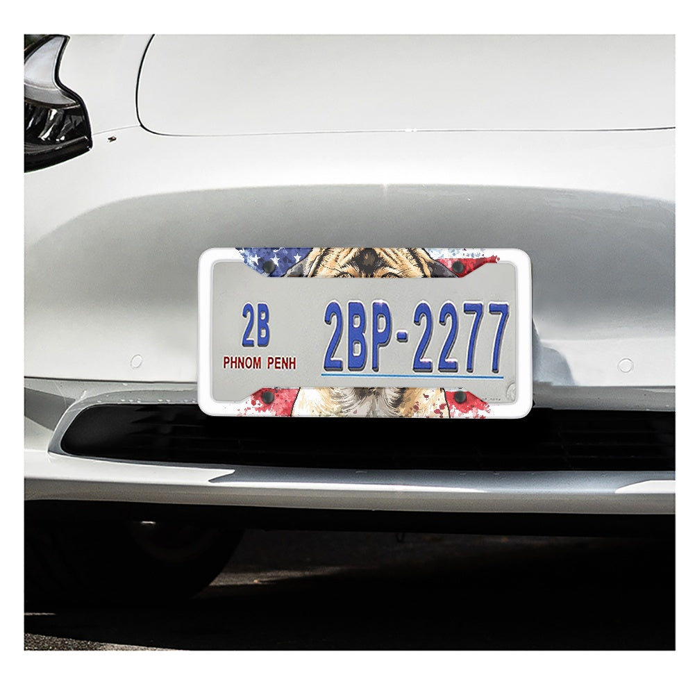 License plate frame