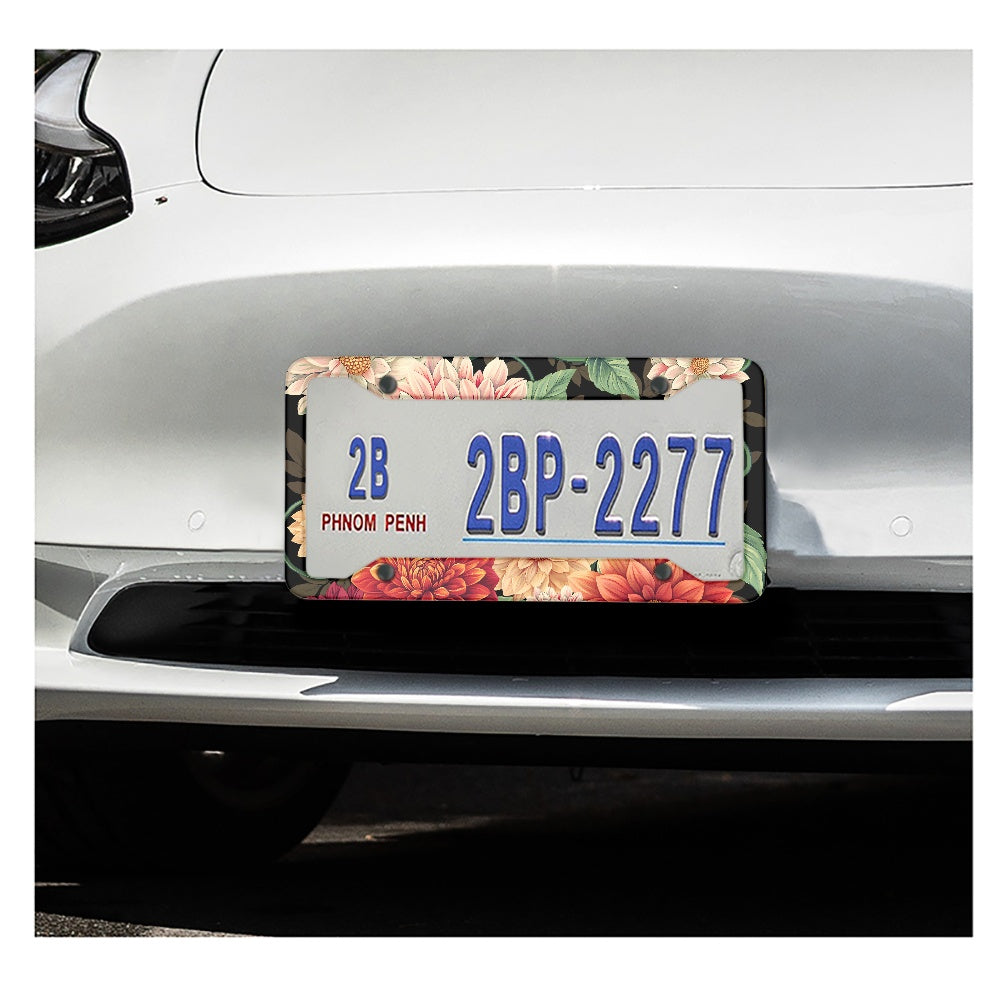 License plate frame