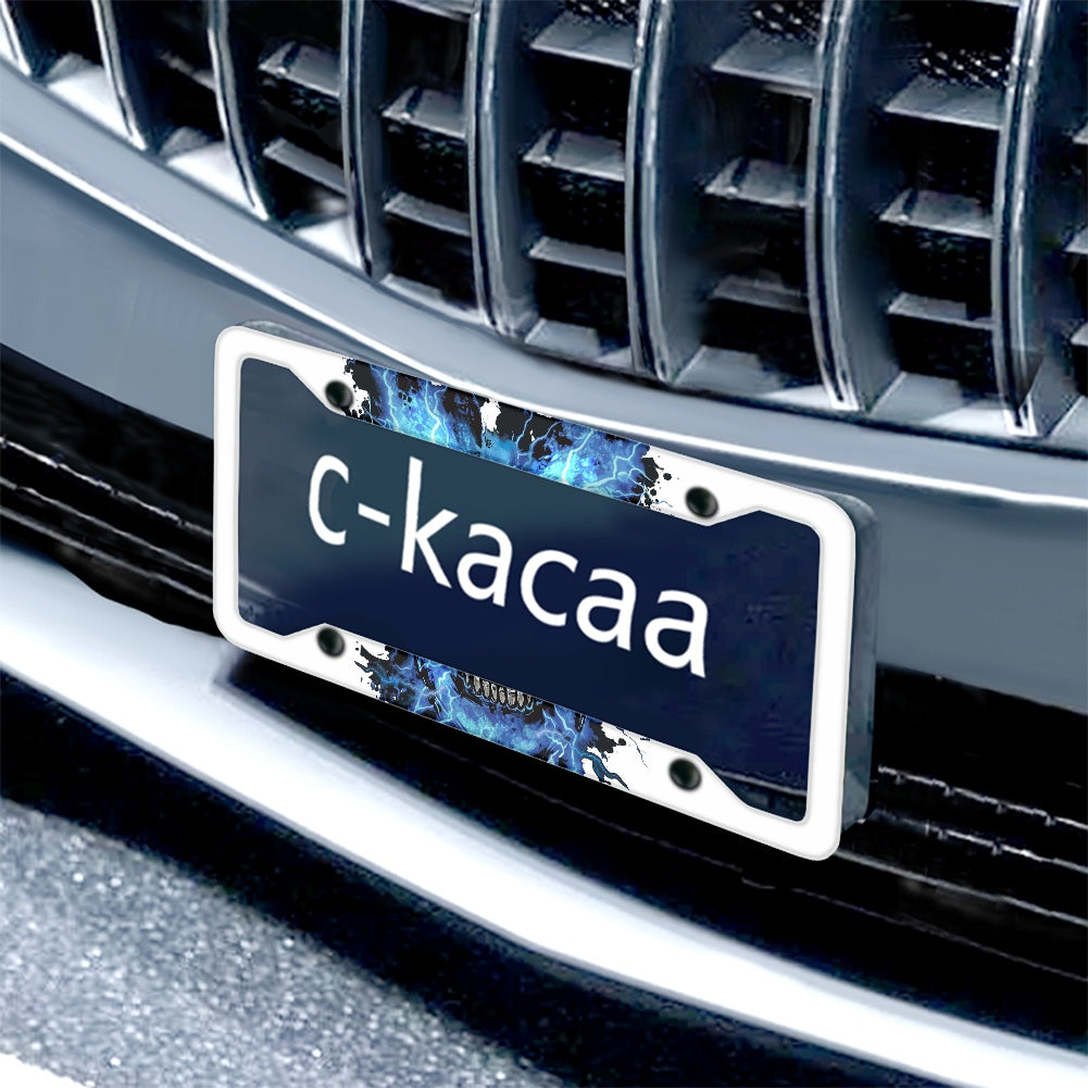 License plate frame