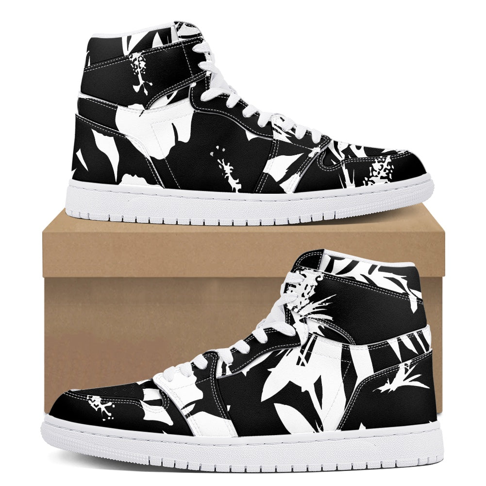 High-top Sneakers (customized tongue version)