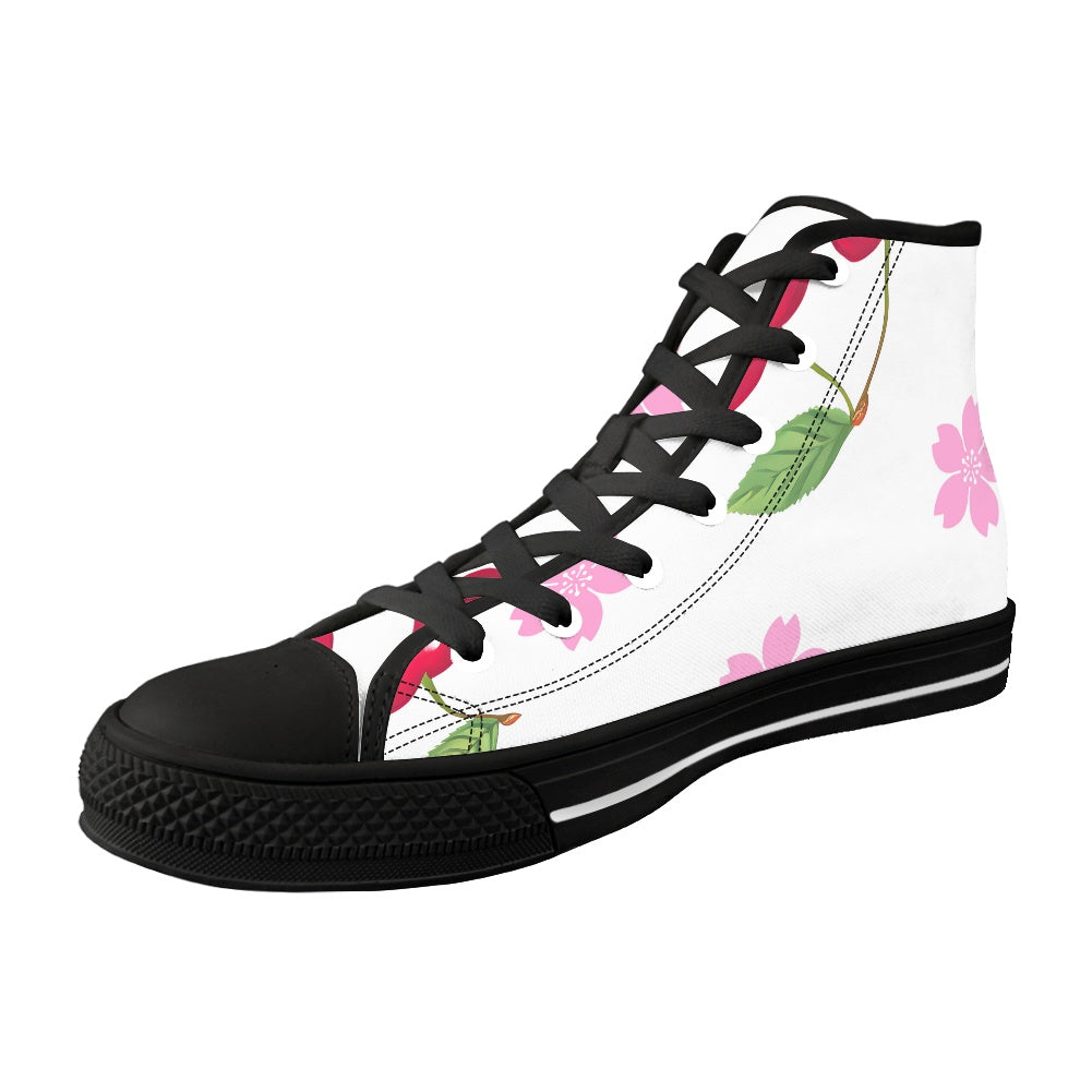 Classic High Top Canvas Shoes（Tongue Printable）