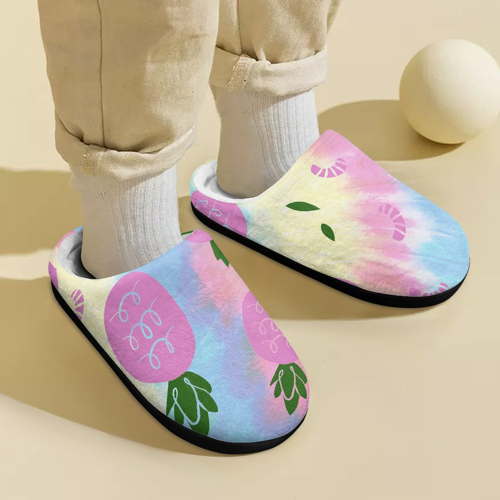 children's plush slippers