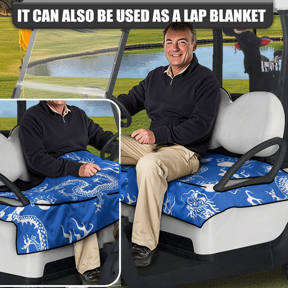 Golf cart cover (with pocket)