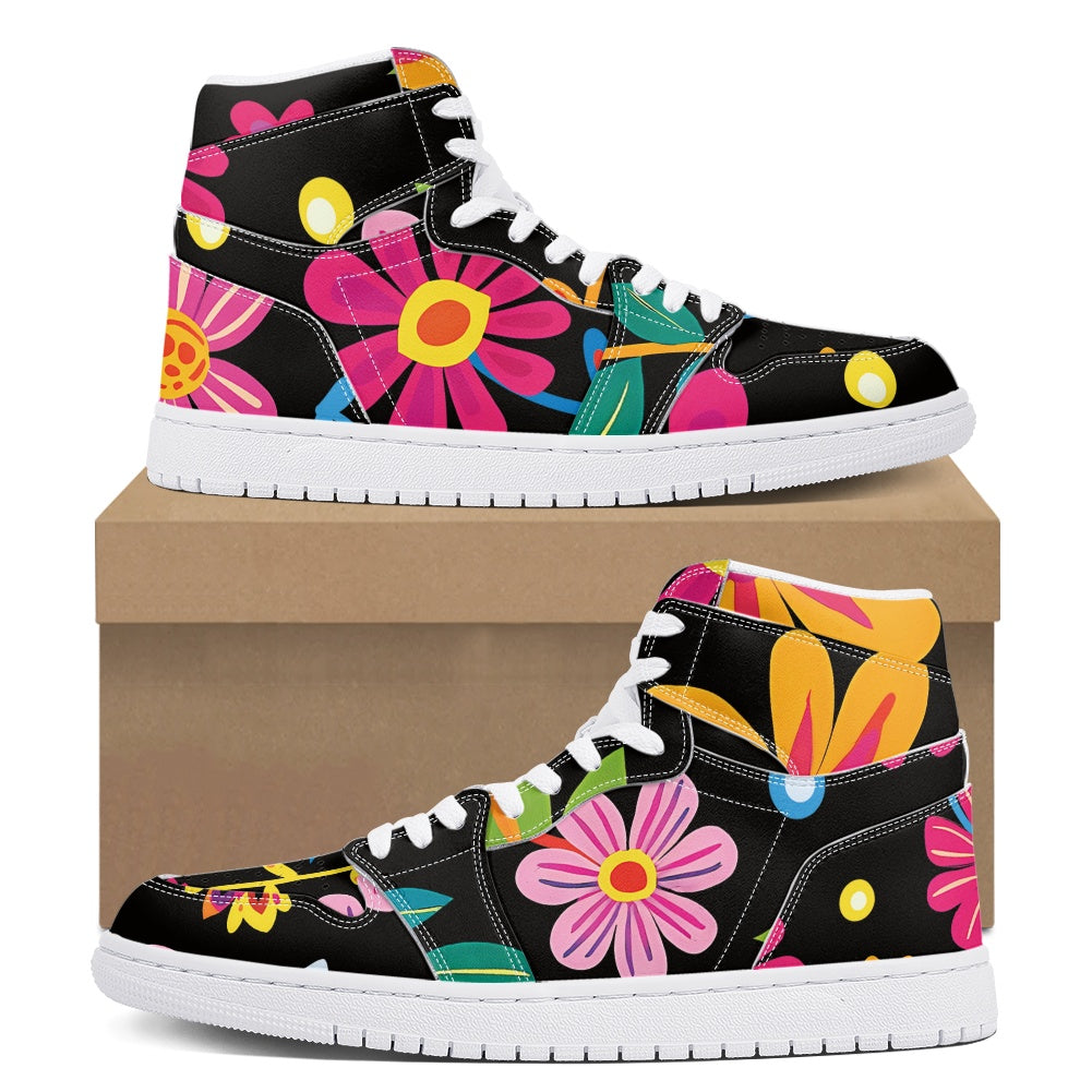 High-top Sneakers (customized tongue version)