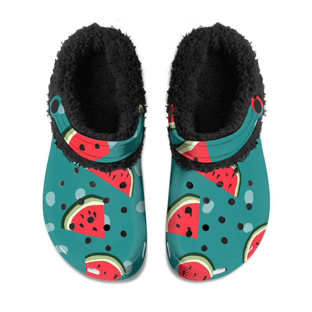 Fuzzy Crocs