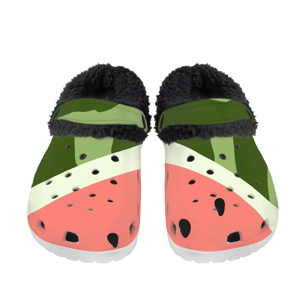 Fuzzy Crocs