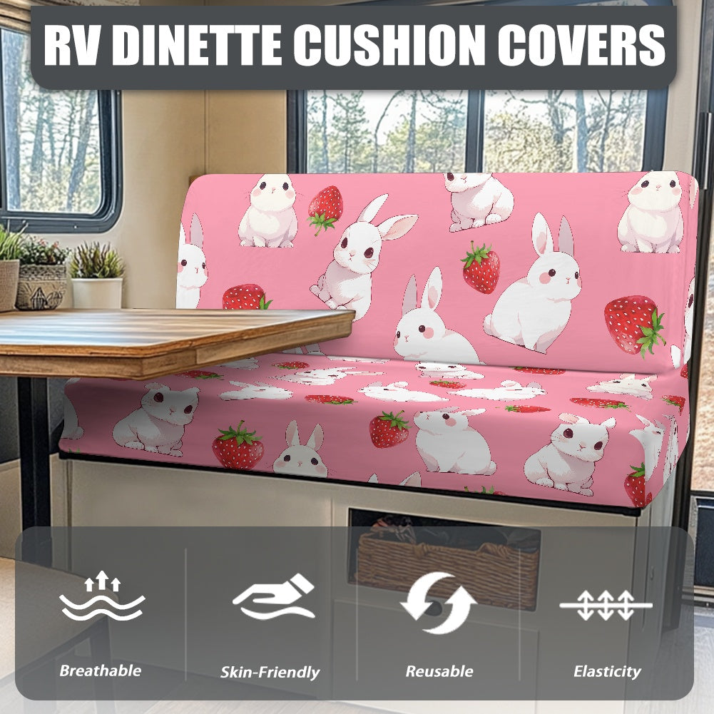 RV Sofa Split Seat Cover 2-Piece Set