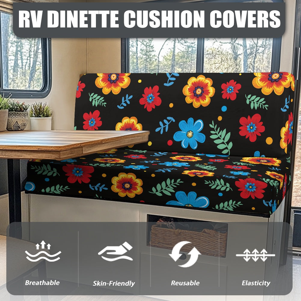 RV Sofa Split Seat Cover 2-Piece Set