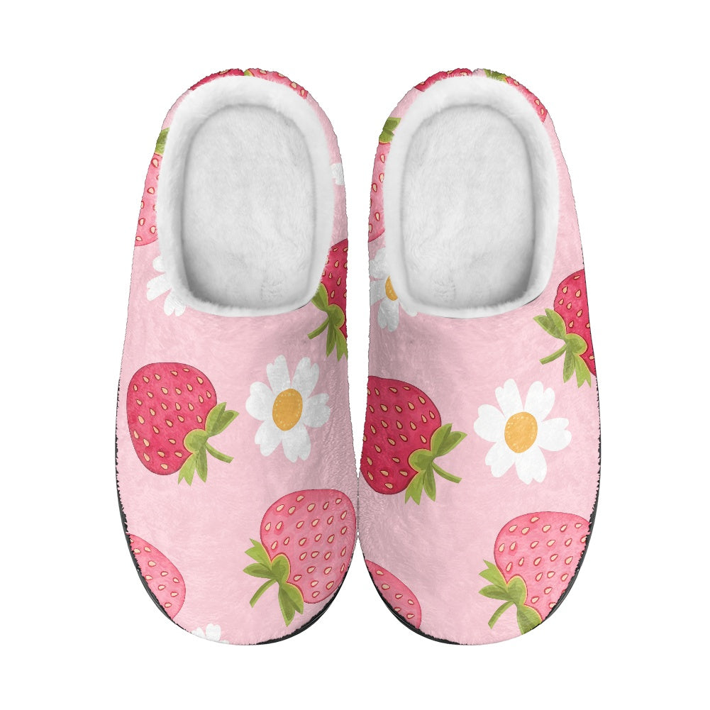 Fluffy cotton slippers