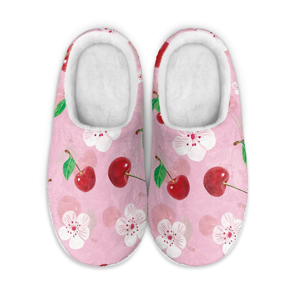 Fluffy cotton slippers