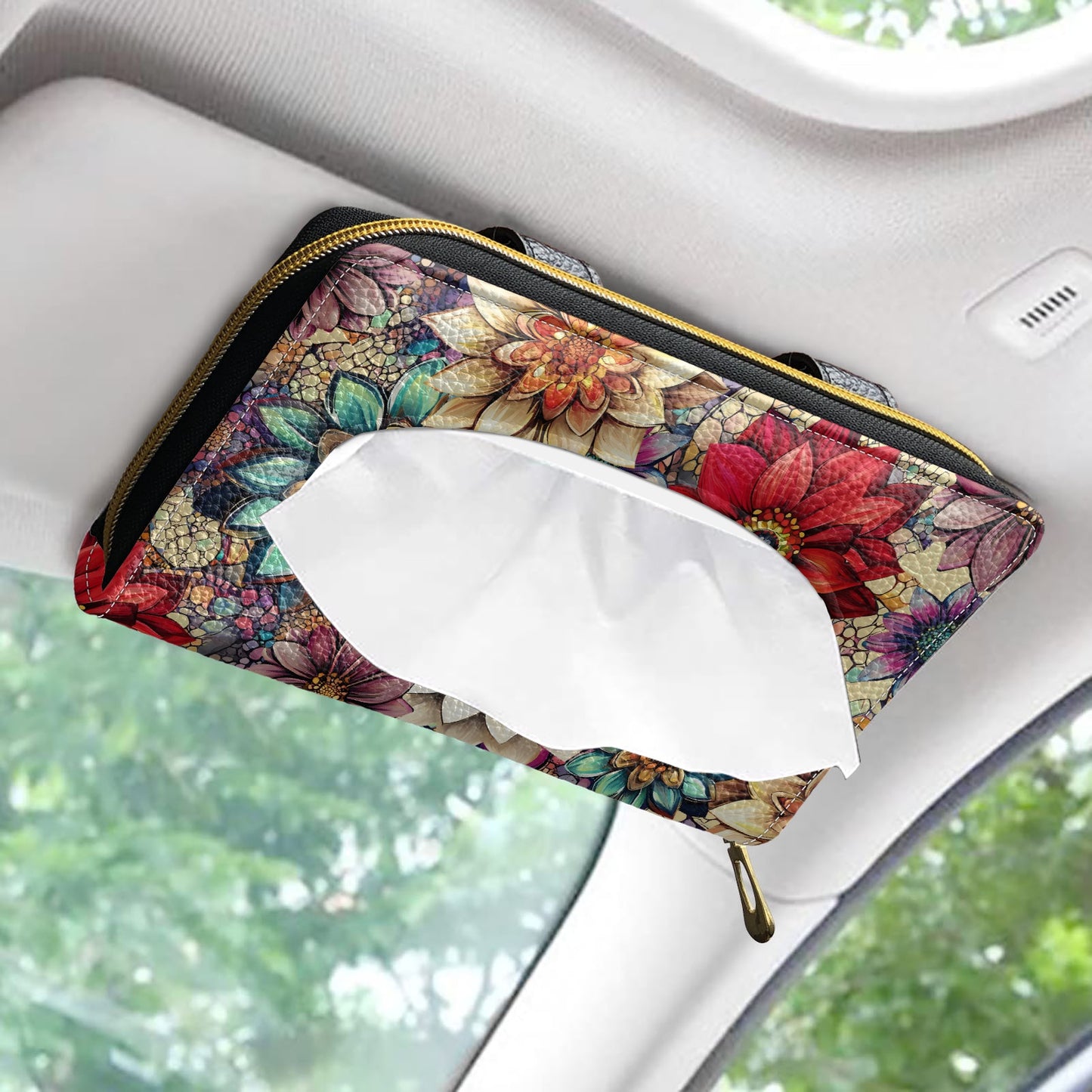 Sun Visor Tissue Box