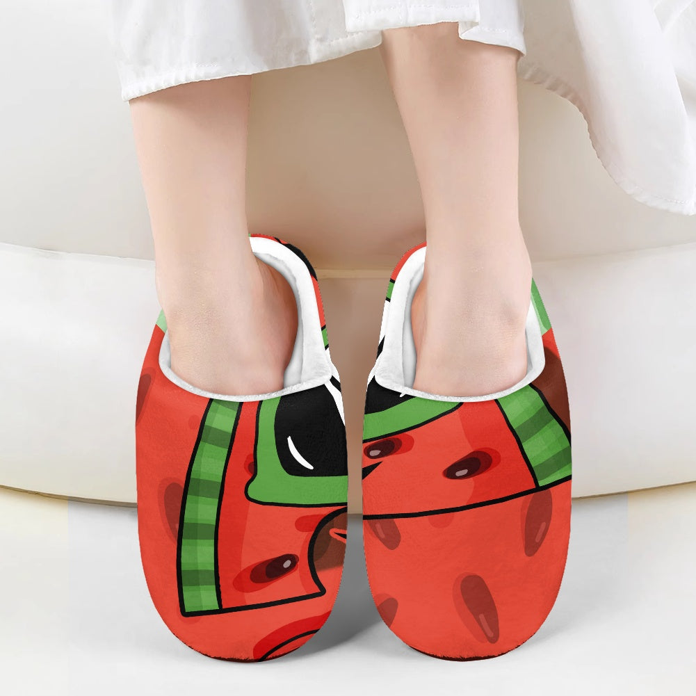 children's plush slippers