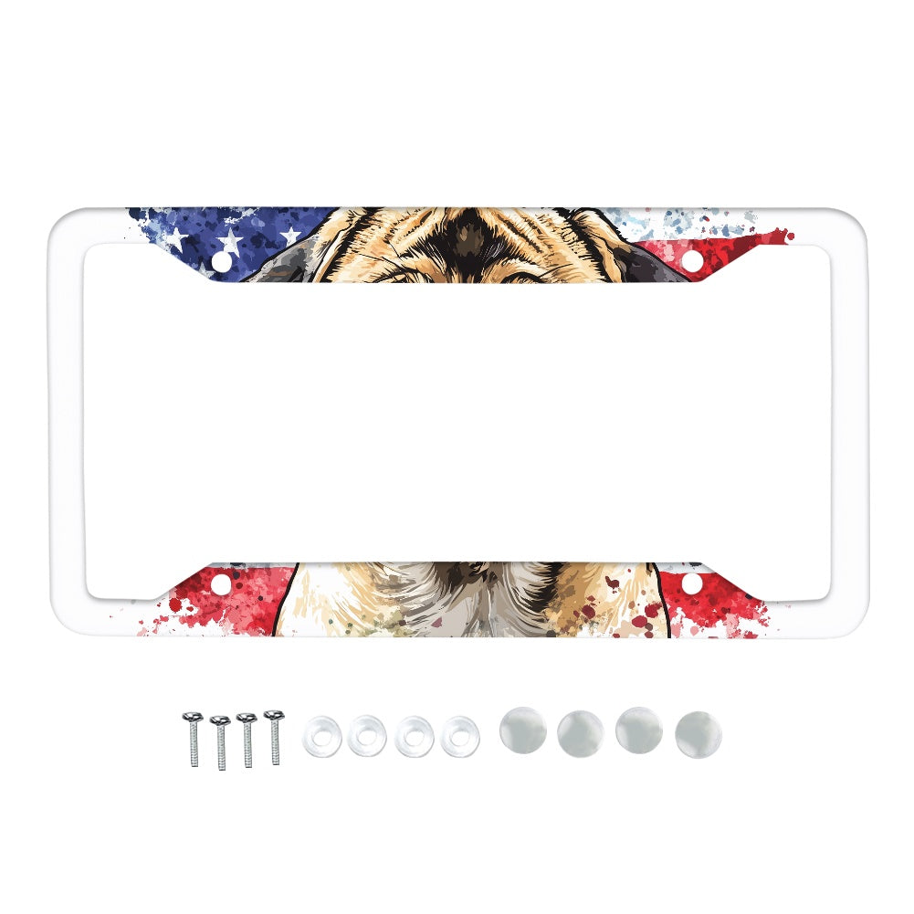 License plate frame