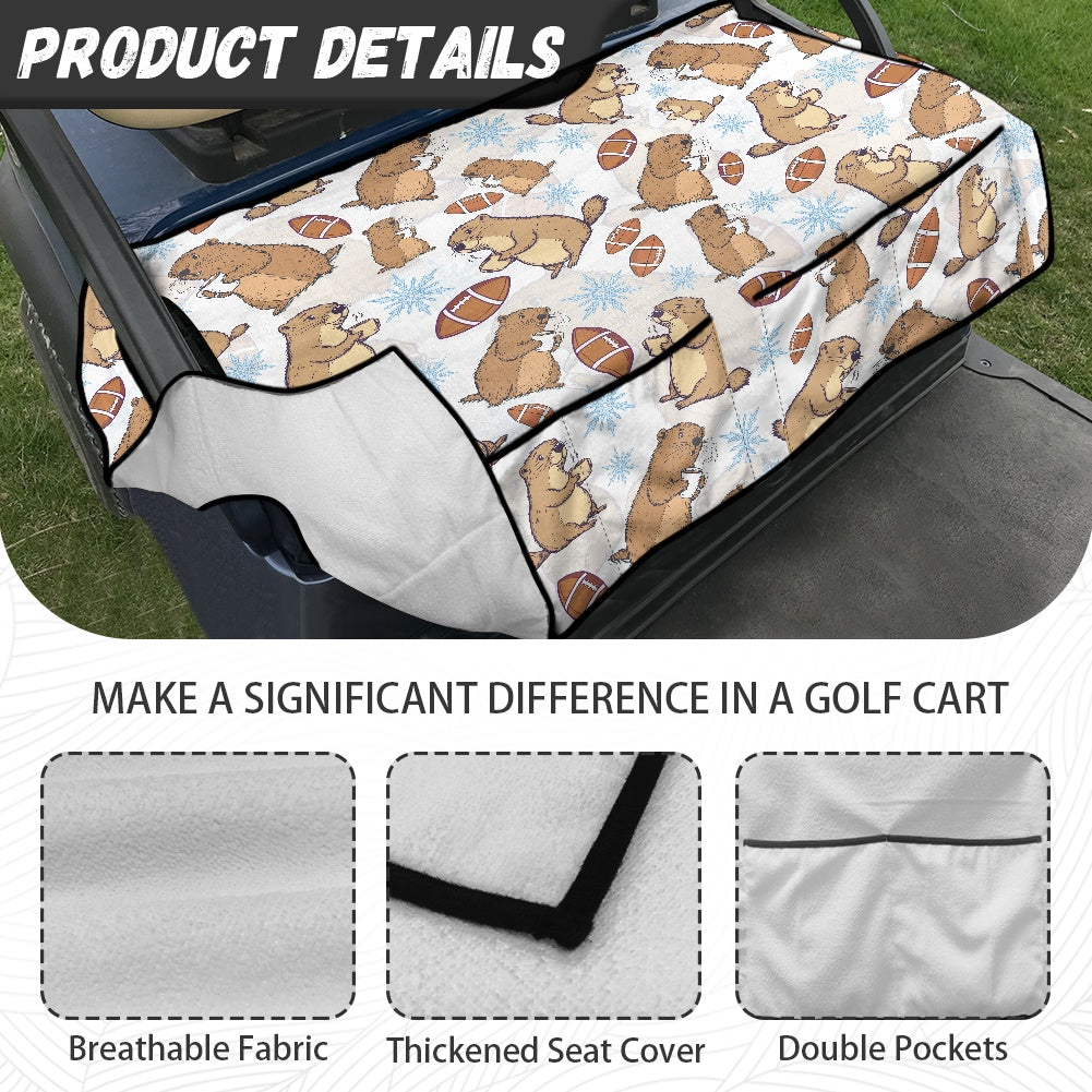 Golf cart cover (with pocket)