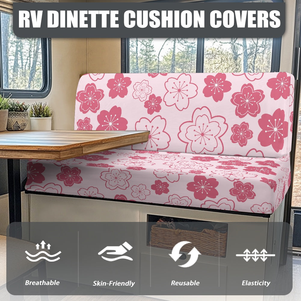 RV Sofa Split Seat Cover 2-Piece Set