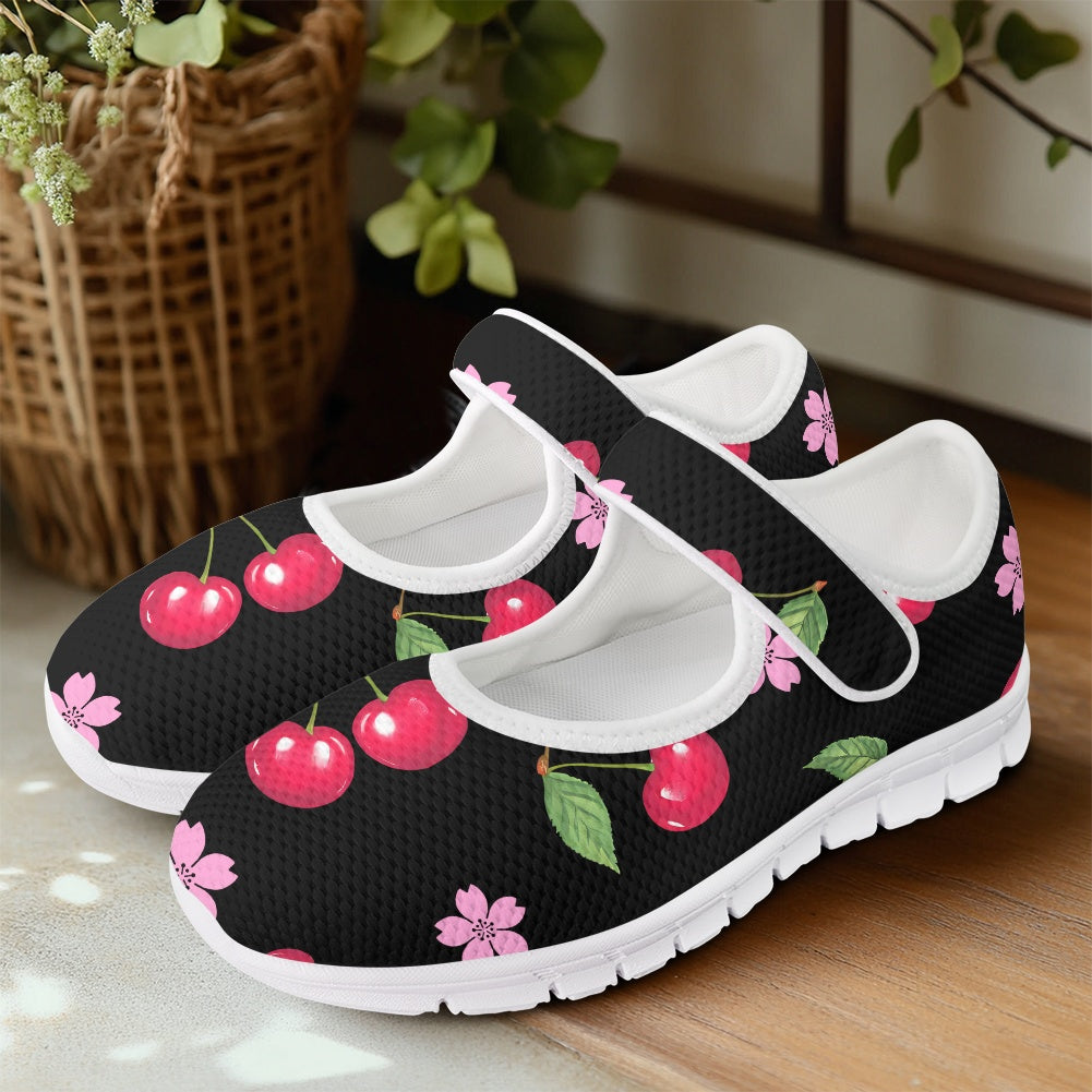 Women's adult single buckle casual shoes