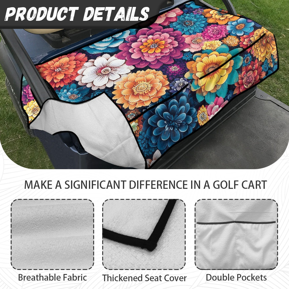 Golf cart cover (with pocket)