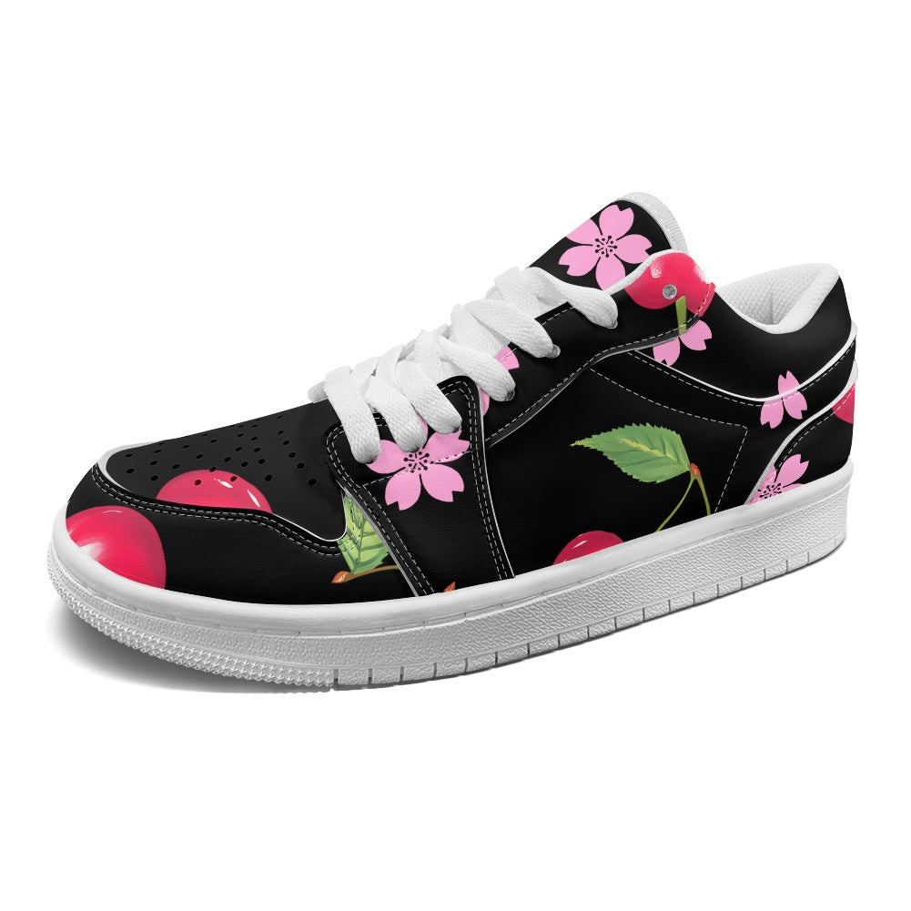 Fashion Low Top Leather Sneakers